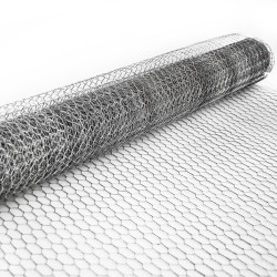 Siatka hexagonalna ocynkowana druciana 1x10m ogrodzenie 13x13mm