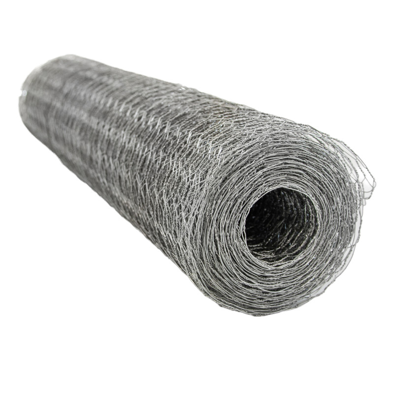 Siatka hexagonalna ocynkowana druciana 0,5x10m ogrodzenie 13x13mm