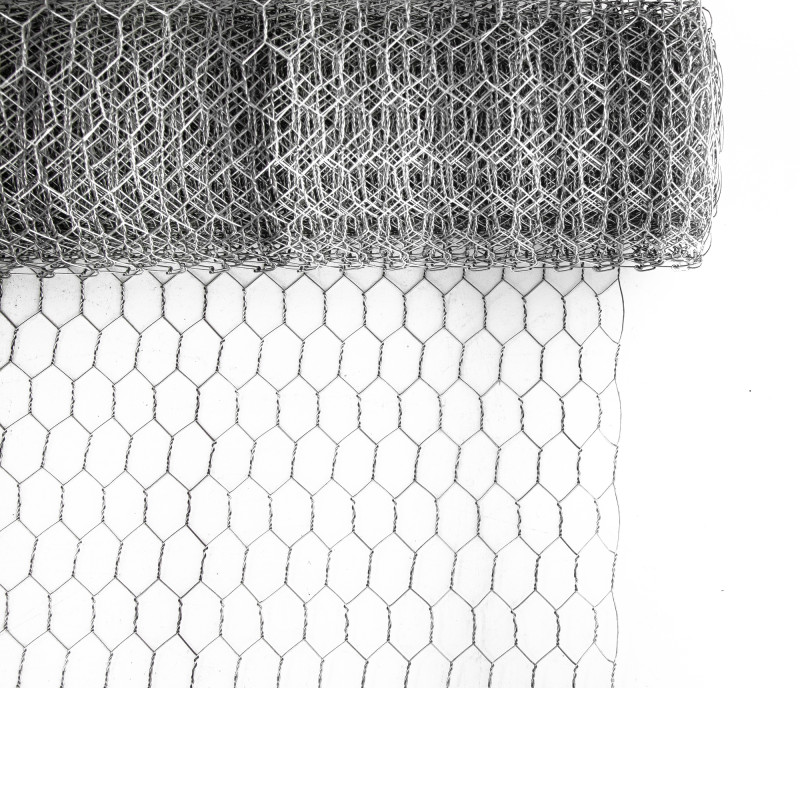 Siatka hexagonalna ocynkowana druciana 0,5x10m ogrodzenie 13x13mm