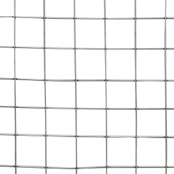 Siatka zgrzewana ocynkowana 0,5x5 m ogrodzenie kratka 25x25mm