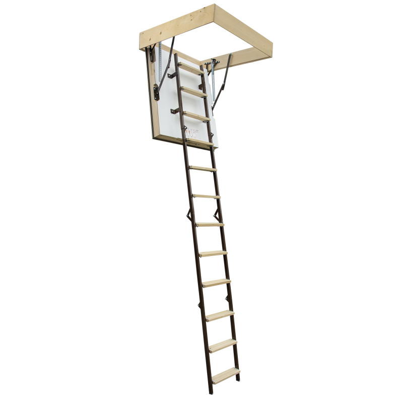 Schody strychowe STALLUX MAX 87mm 0,44W/m2K 90x80 2 uszczelki