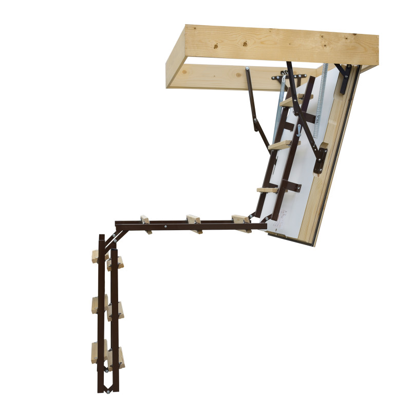 Schody strychowe STALLUX MAX 87mm 0,44W/m2K 90x80 2 uszczelki