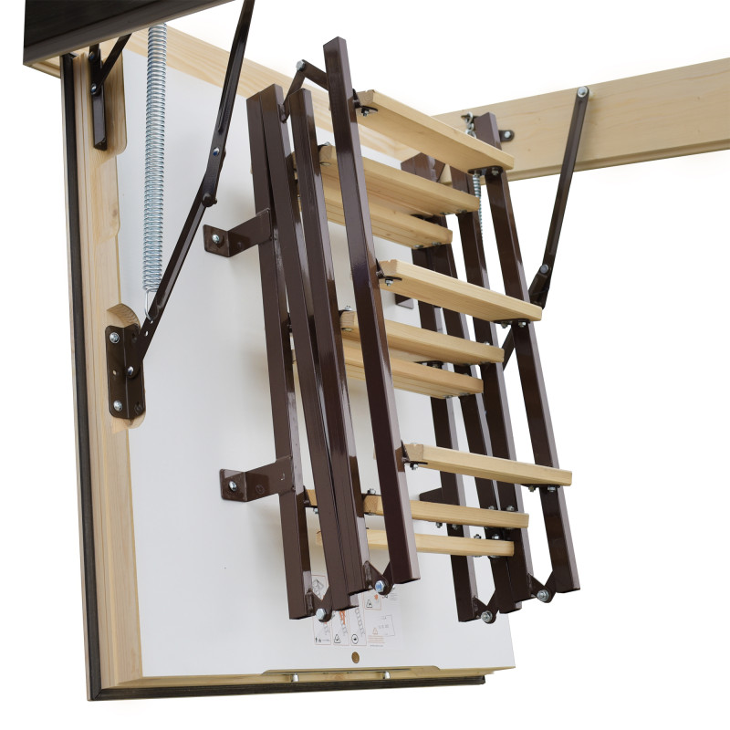 Schody strychowe STALLUX MAX 87mm 0,44W/m2K 90x80 2 uszczelki