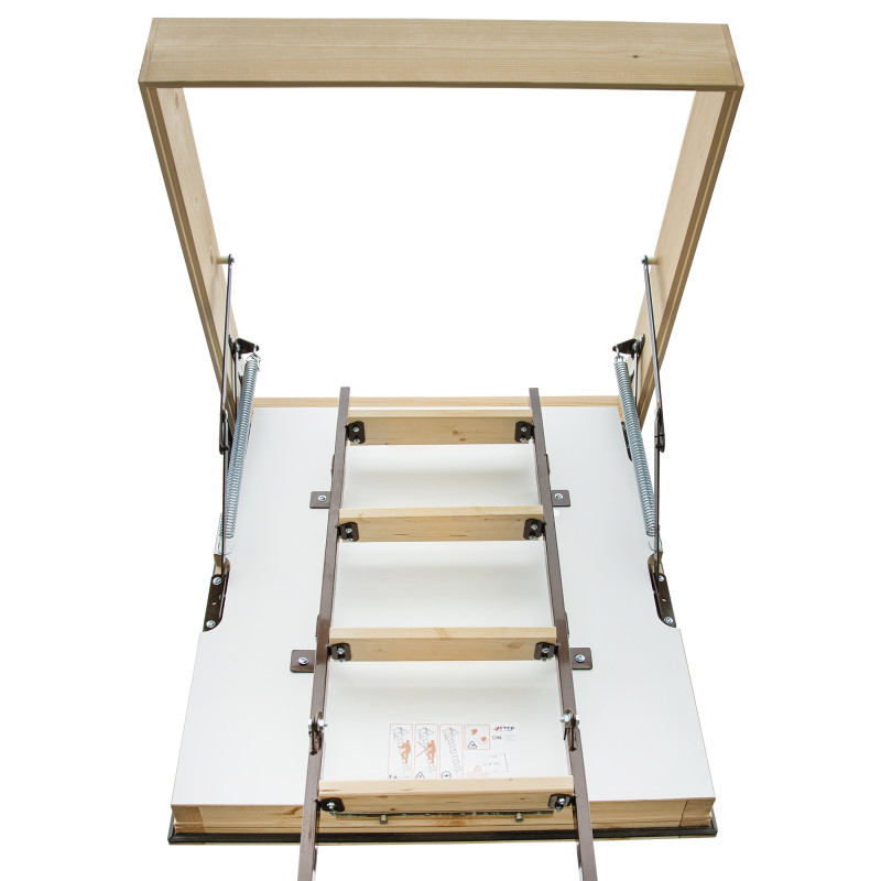 Schody strychowe STALLUX MAX 87mm 0,44W/m2K 90x80 2 uszczelki