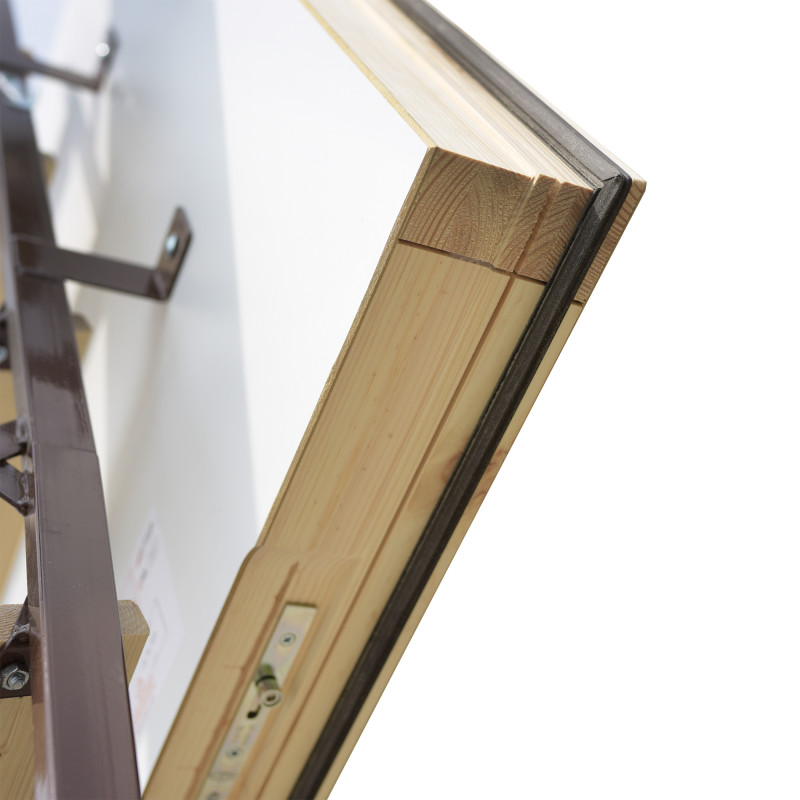 Schody strychowe STALLUX MAX 87mm 0,44W/m2K 90x80 2 uszczelki