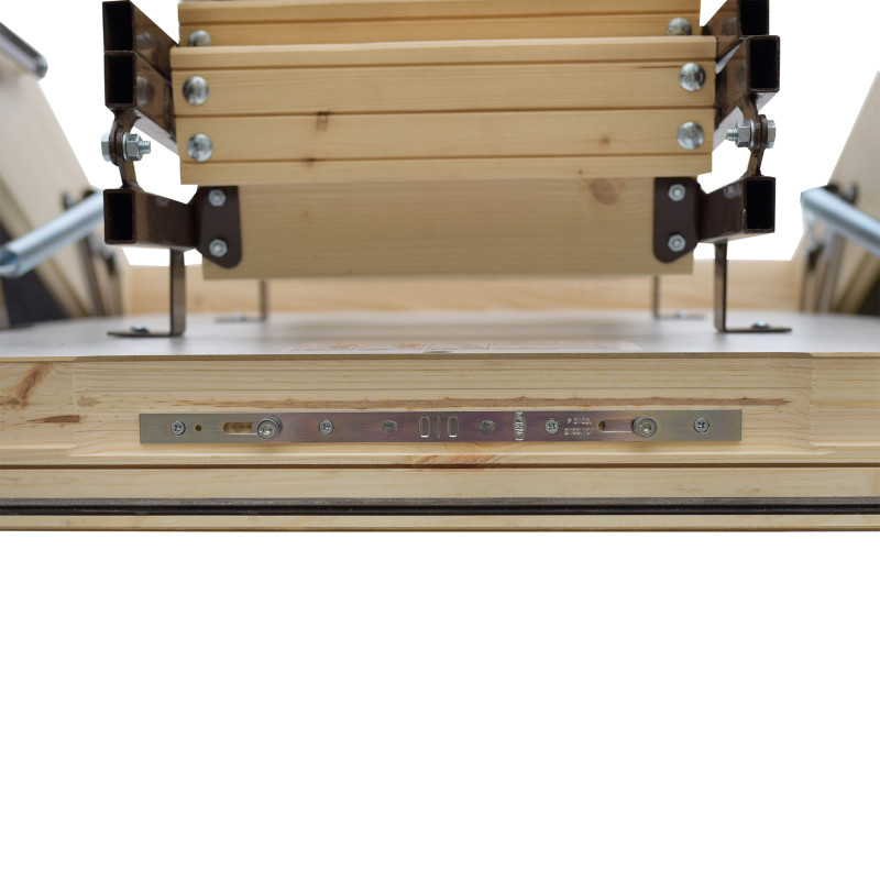 Schody strychowe STALLUX MAX 87mm 0,44W/m2K 90x80 2 uszczelki