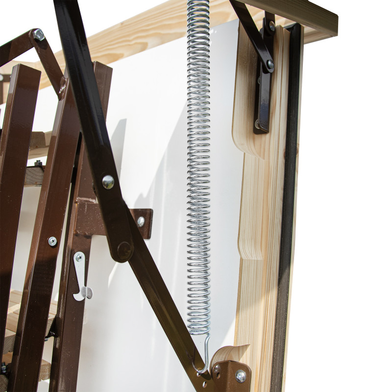 Schody strychowe STALLUX MAX 87mm 0,44W/m2K 90x80 2 uszczelki