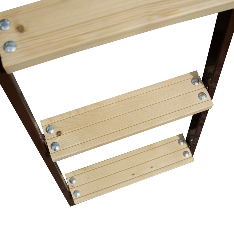 Schody strychowe STALLUX MAX 87mm 0,44W/m2K 120x70 dodatkowa uszczelka