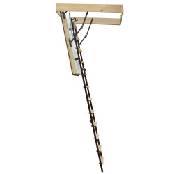Schody strychowe STALLUX MAX 87mm 0,44W/m2K 120x70 dodatkowa uszczelka