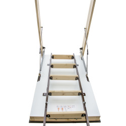 Schody strychowe STALLUX MAX 87mm 0,44W/m2K 120x70 dodatkowa uszczelka