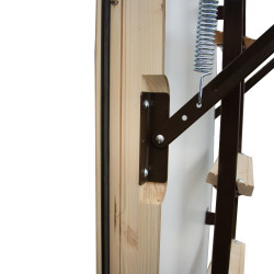 Schody strychowe STALLUX MAX 87mm 0,44W/m2K 120x70 dodatkowa uszczelka
