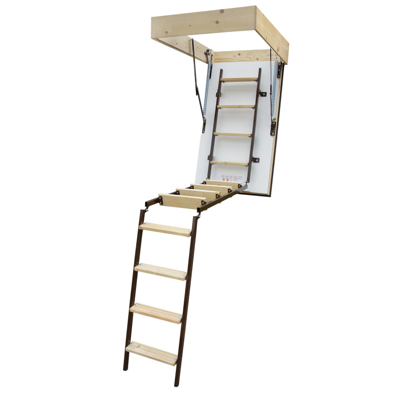 Schody strychowe STALLUX MAX 87mm 0,44W/m2K 120x80 dodatkowa uszczelka