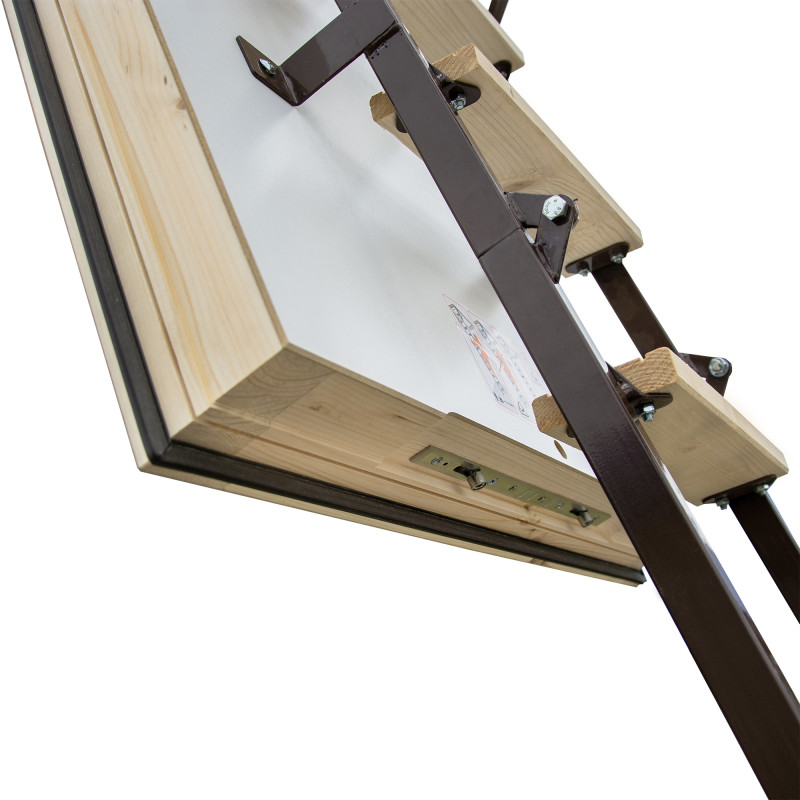 Schody strychowe STALLUX MAX 87mm 0,44W/m2K 120x80 dodatkowa uszczelka