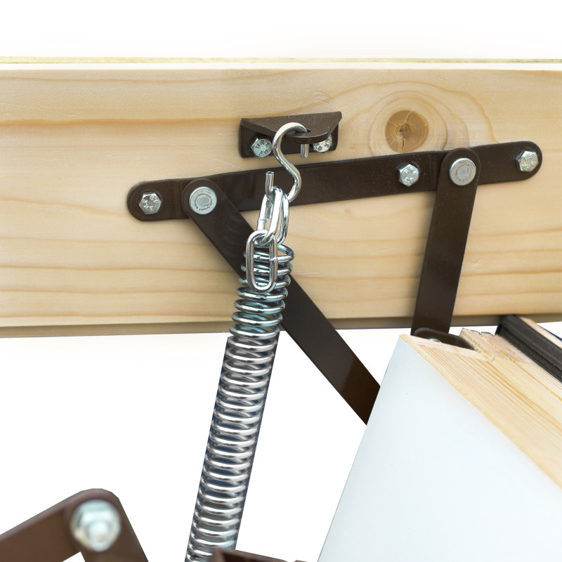 Schody strychowe STALLUX MAX 87mm 0,44W/m2K 130x80 dodatkowa uszczelka