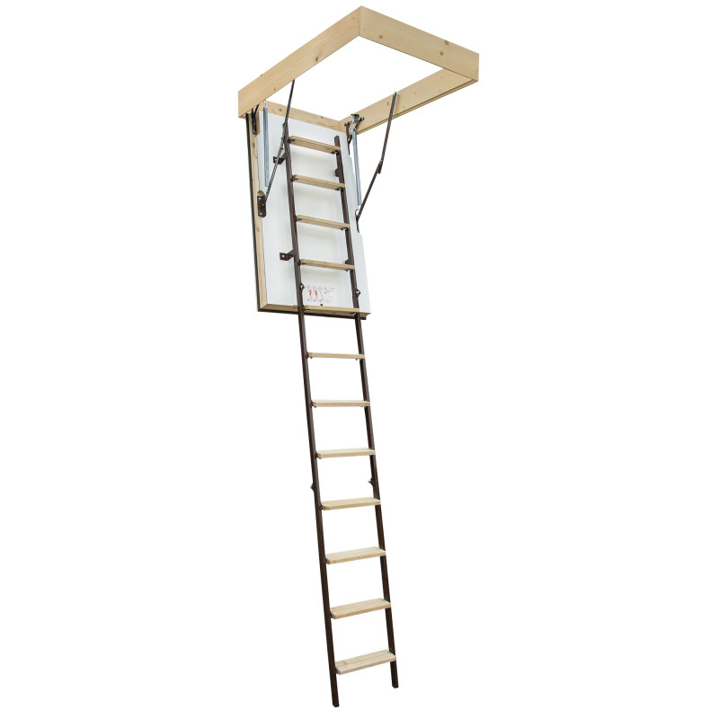 Schody strychowe STALLUX MAX 87mm 0,44W/m2K 130x80 dodatkowa uszczelka