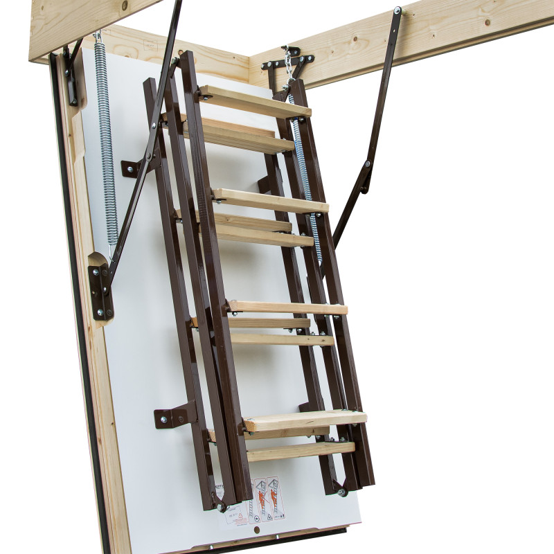 Schody strychowe STALLUX MAX 87mm 0,44W/m2K 130x80 dodatkowa uszczelka