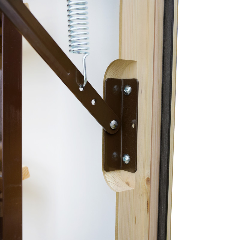 Schody strychowe STALLUX MAX 87mm 0,44W/m2K 130x80 dodatkowa uszczelka