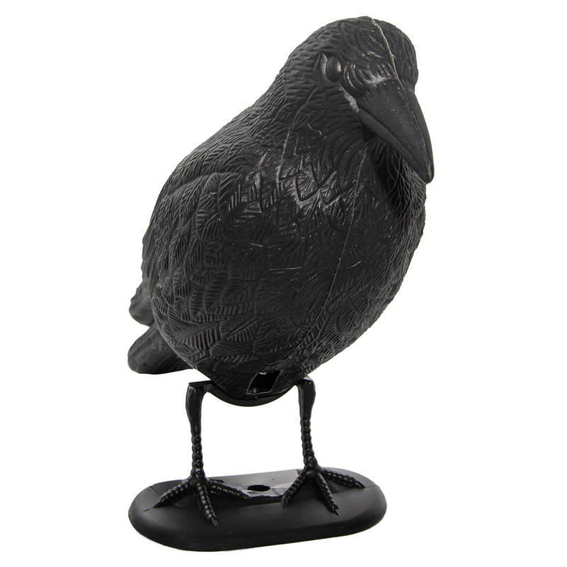 Duży Kruk Odstraszacz Ptaków Gołębi 38cm