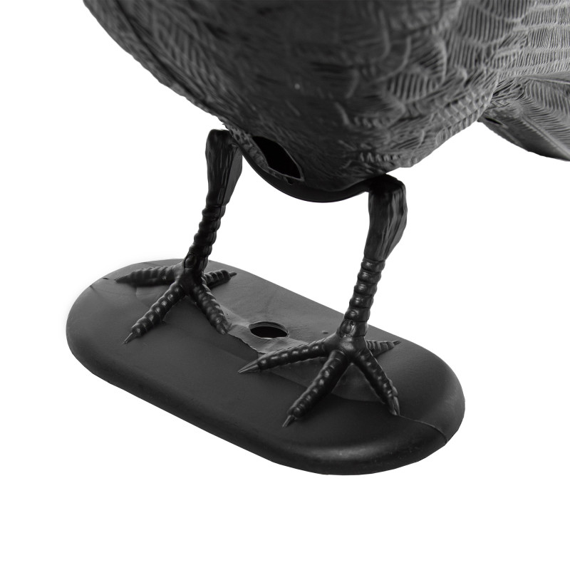 Duży Kruk Odstraszacz Ptaków Gołębi 38cm