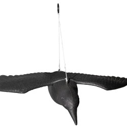 Duży Kruk w Locie Odstraszacz Ptaków Gołębi Wiszący 57 cm