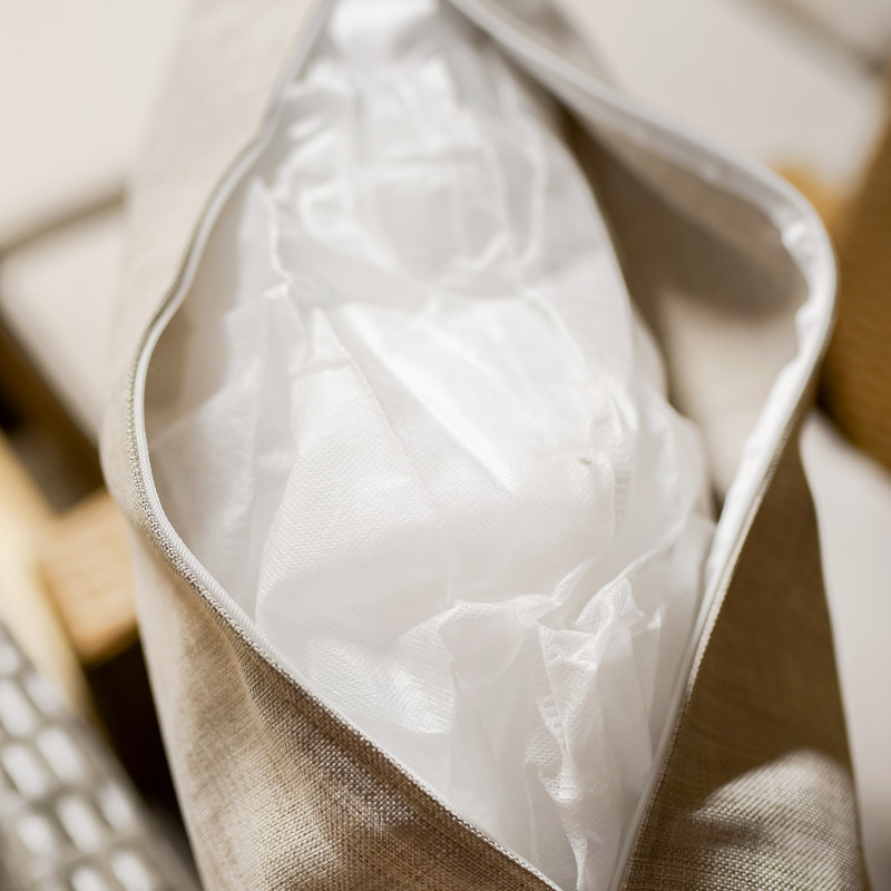 Zestaw Mebli Ogrodowych AMARA Rattan PE 7-osobowy BRĄZOWY