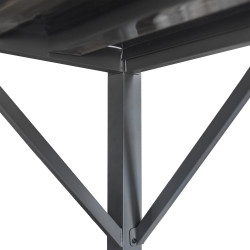 Pergola Ogrodowa 3x3m metalowa Szara