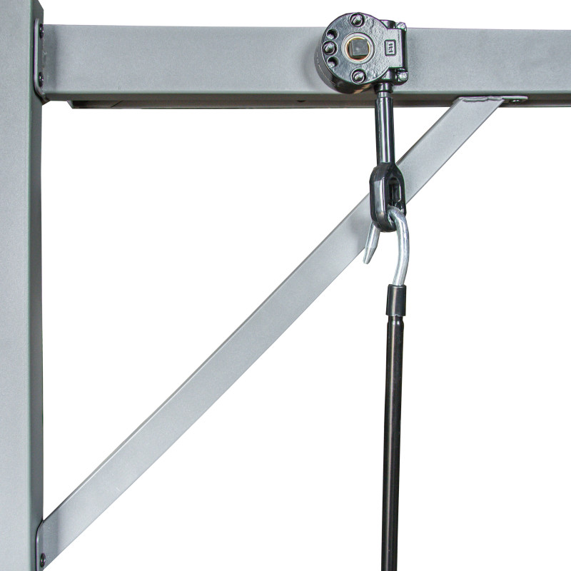 Pergola Ogrodowa 3x3m metalowa Szara