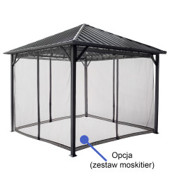 Altana Ogrodowa 3x3m metalowa