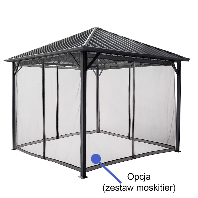 Pergola Altana Ogrodowa 3x3m metalowa