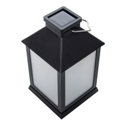 Latarnia solarna 10x19 cm latarenka ogrodowa stojąca wisząca