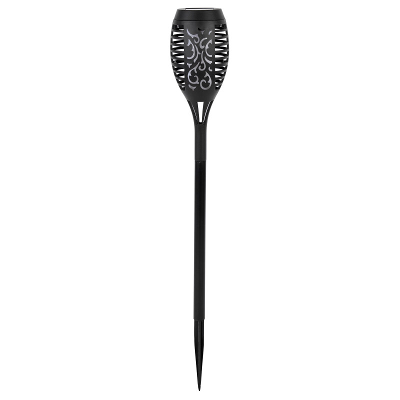 Pochodnia solarna mała 7,5x50,5cm lampa solarna z efektem płomienia