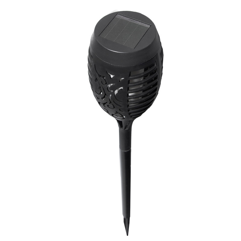 Pochodnia solarna mała 7,5x50,5cm lampa solarna z efektem płomienia