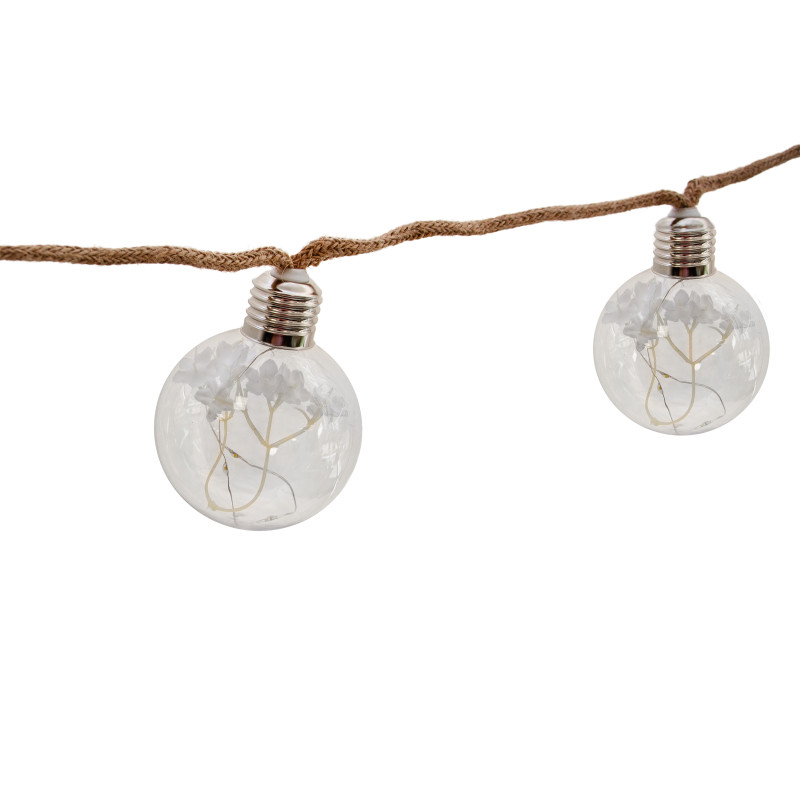 Girlanda Solarna BLUME Ogrodowa 8x Lampki Solarne Wiszące