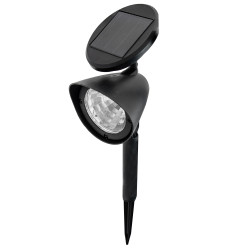 Lampa solarna 36 cm kolorowy reflektor