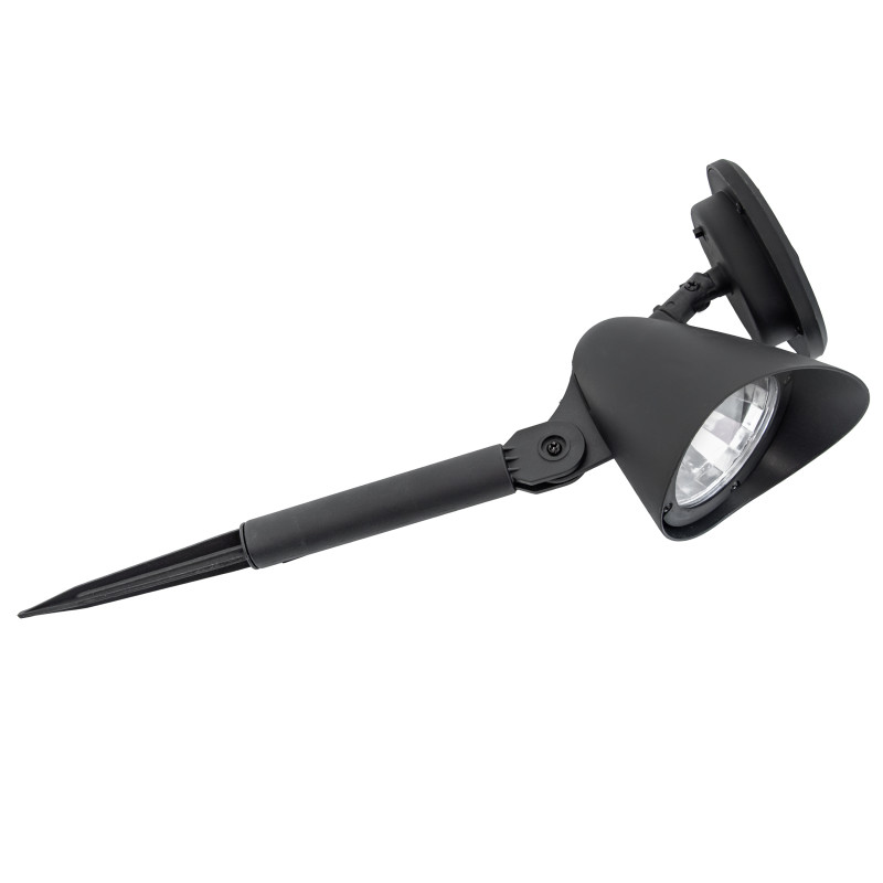 Lampa solarna 36 cm kolorowy reflektor