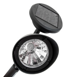 Lampa solarna 36 cm kolorowy reflektor