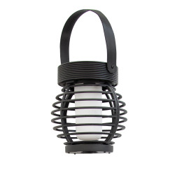 Latarnia solarna 9,5x38cm latarenka z uchwytem 2w1 wisząca stojąca
