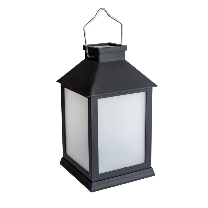 Latarnia solarna 10x19 cm latarenka ogrodowa stojąca wisząca - 6 sztuk