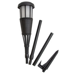 Pochodnia solarna 12,2x108cm lampa solarna z płomieniem - 3 sztuki