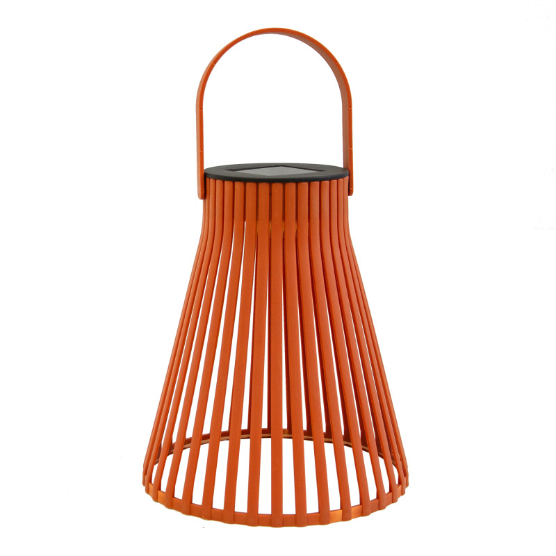 Lampion ogrodowy Klosz świetlny Solarny do Ogrodu 26 cm - 3 sztuki