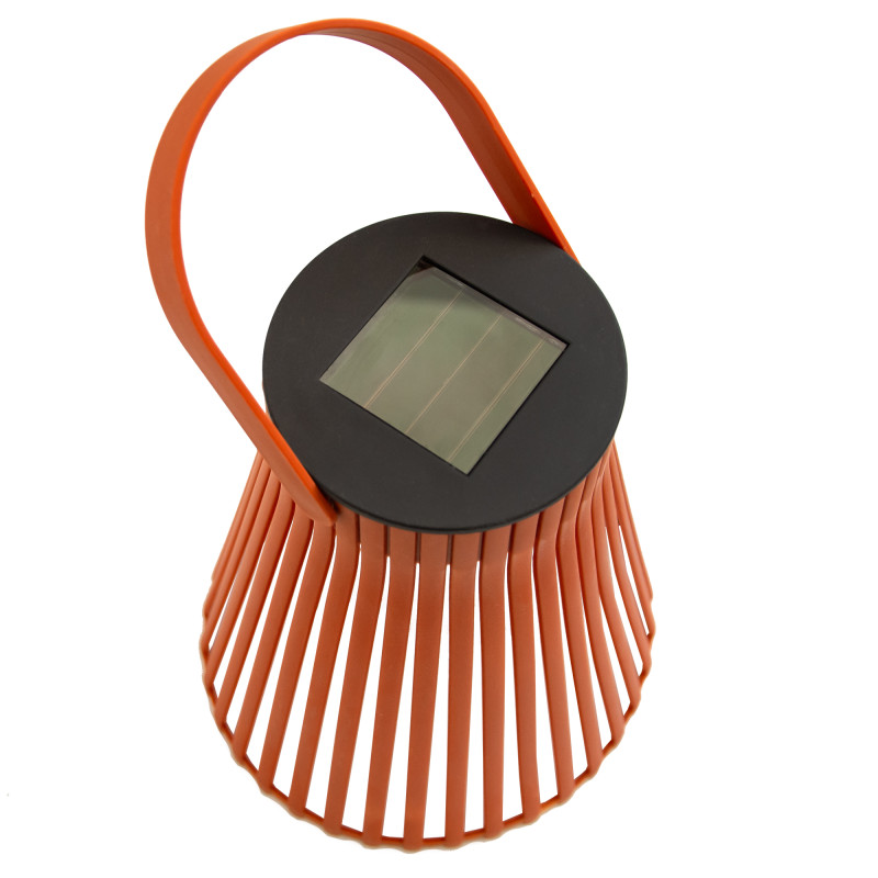 Lampion ogrodowy Klosz świetlny Solarny do Ogrodu 26 cm - 3 sztuki