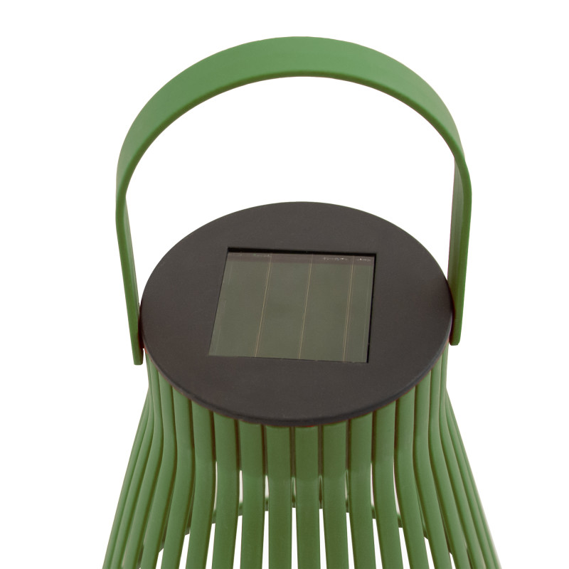 Lampion ogrodowy Klosz świetlny Solarny do Ogrodu 26 cm - 3 sztuki