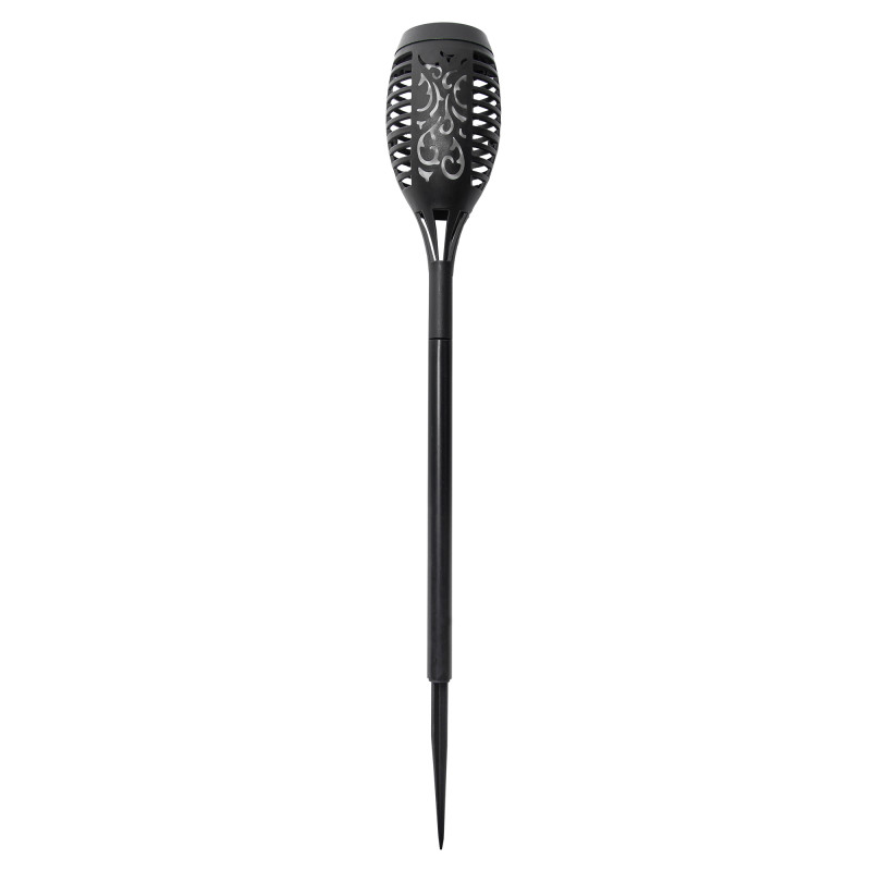 Pochodnia solarna mała 7,5x50,5cm lampa solarna z efektem płomienia- 3 sztuki