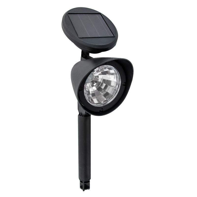 Lampa solarna 36 cm kolorowy reflektor - 3 sztuki