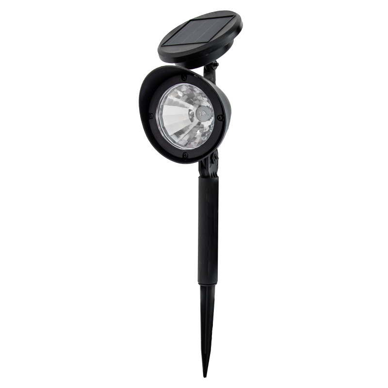 Lampa solarna 36 cm kolorowy reflektor - 3 sztuki