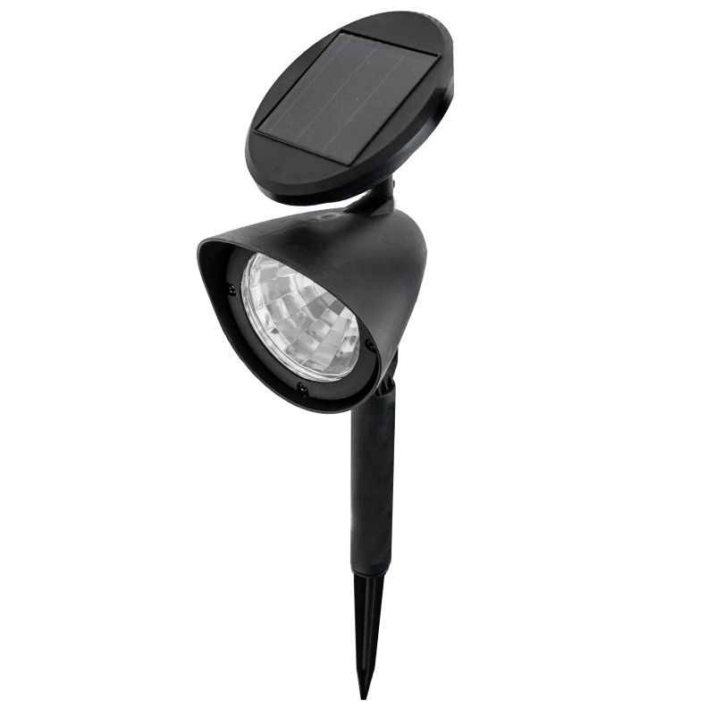 Lampa solarna 36 cm kolorowy reflektor - 6 sztuk