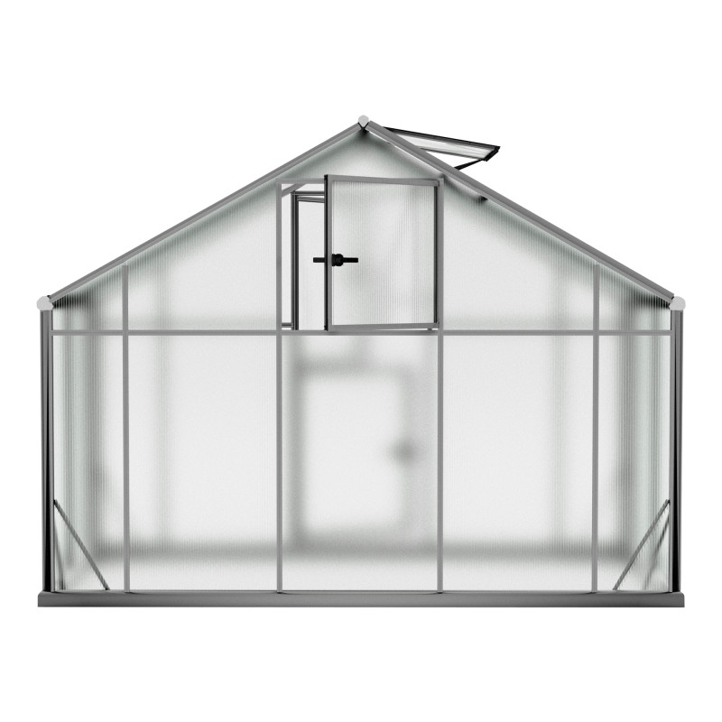 Szklarnia Poliwęglan UP 290x430cm XL-12 Antracytowa 12,5m2 H170