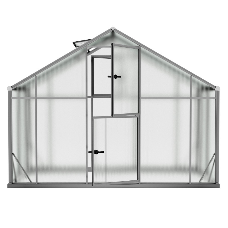 Szklarnia Poliwęglan UP 290x430cm XL-12 Antracytowa 12,5m2 H170