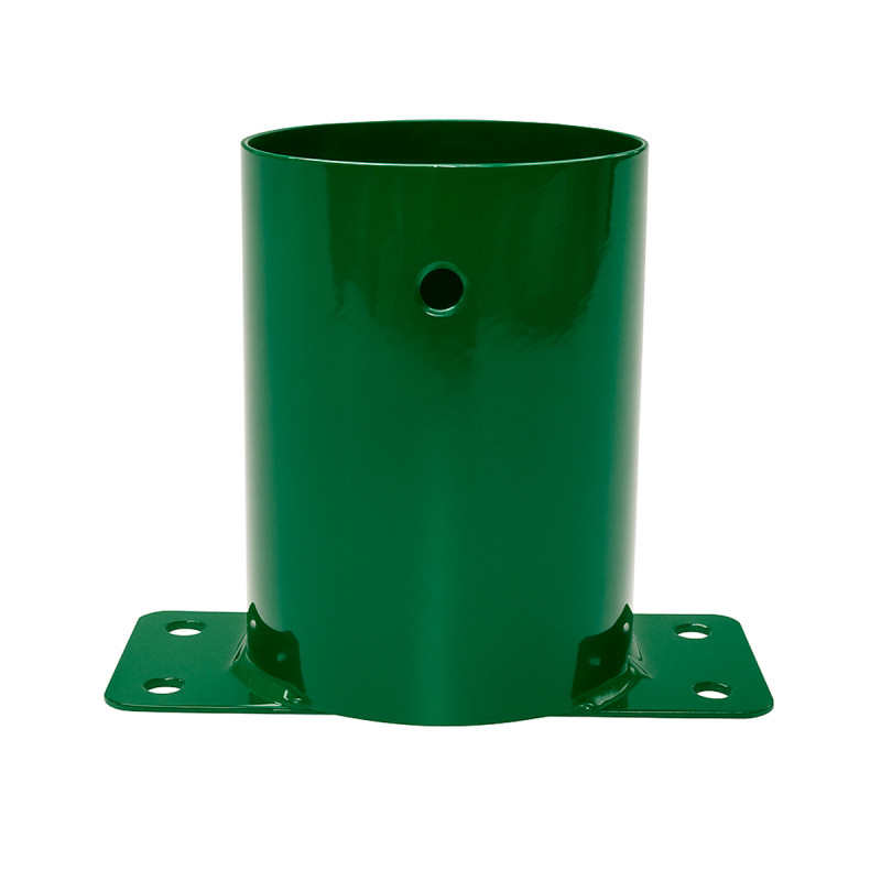 Okrągły Łącznik Ścienny do Huśtawki 10x10 cm Zielony