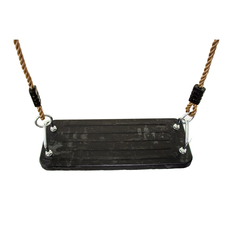 Gumowa huśtawka siedzisko kauczuk czarne